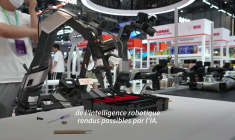 Les entreprises chinoises roulent des mécaniques au salon de la robotique de