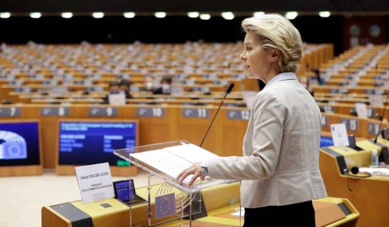 BUDGET DE L'UE: VON DER LEYEN INVITE VARSOVIE ET BUDAPEST À SAISIR LA JUSTICE