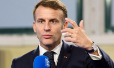 Emmanuel Macron à Arras, le 19 novembre 2025. ( POOL / FRANCOIS LO PRESTI )