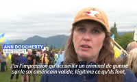 Alaska: des manifestants pro-Ukraine dénoncent l'accueil d'un "criminel de guerre"