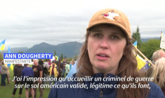 Alaska: des manifestants pro-Ukraine dénoncent l'accueil d'un "criminel de guerre"
