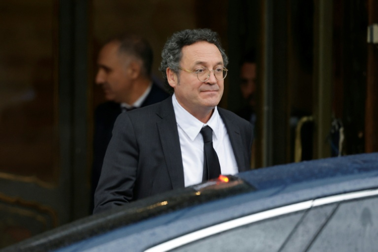 Le procureur général espagnol Alvaro Garcia Ortiz quitte le tribunal à Madrid le 13 novembre 2025 ( AFP / Oscar DEL POZO )