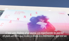 Festival de Cannes: 180 kg de bâche pour l'affiche officielle