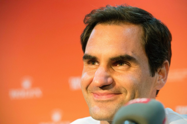 Le Suisse Roger Federer, au Cap (Afrique du Sud), le 5 février 2020 ( AFP / RODGER BOSCH )