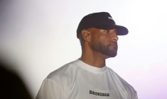 Le rappeur Booba aux Francofolies de La Rochelle, le 15 juillet 2022 ( AFP / ROMAIN PERROCHEAU )