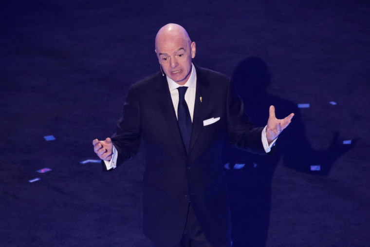 Infantino à l'origine d'un grans moment de gêne au congrès de la FIFA