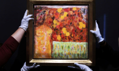 UN TABLEAU MÉCONNU DE PIERRE BONNARD, "NU ORANGE", REVIENT EN FRANCE