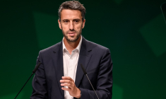 Tony Estanguet à Lausanne, en Suisse, le 24 juin 2026. ( AFP / FABRICE COFFRINI )