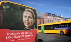 Affiches électorales à Copenhague