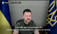 Zelensky appelle le monde à agir pour un "changement de régime" en Russie