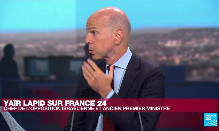 Yaïr Lapid, chef de l'opposition israélienne : "À la fin, il n’y aura plus de Hamas à Gaza"