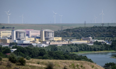 La centrale de Cernavoda est la seule centrale nucléaire de Roumanie (illustration) ( AFP / DANIEL MIHAILESCU )