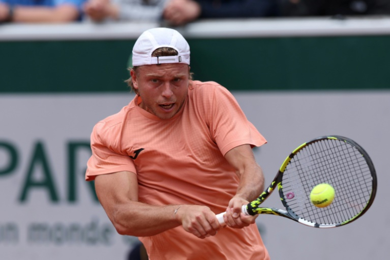 Le Français Alexandre Müller à Roland-Garros le 27 mai 2025 à Paris ( AFP / ALAIN JOCARD )
