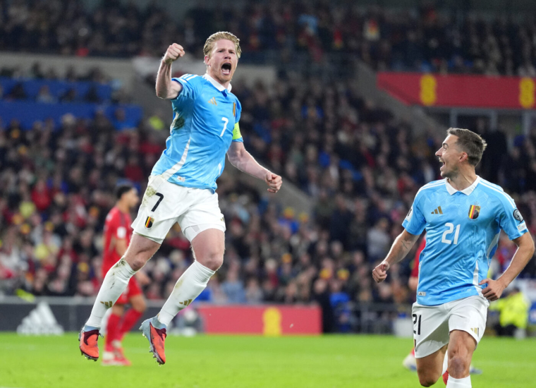 La Belgique terrasse le pays de Galles et fait un grand pas vers la qualif