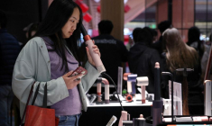 Un centre commercial d'électroménager à Pékin