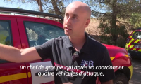 Risques incendies dans les Bouches-du-Rhône: des pompiers au plus près des massifs