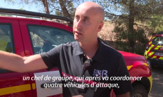 Risques incendies dans les Bouches-du-Rhône: des pompiers au plus près des massifs