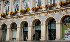 La mairie de Saint-Etienne, le 24 novembre 2013 ( AFP / JEFF PACHOUD )