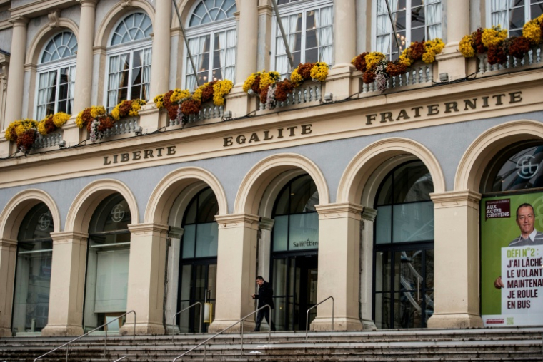 La mairie de Saint-Etienne, le 24 novembre 2013 ( AFP / JEFF PACHOUD )