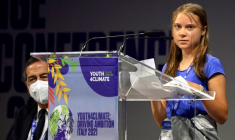 CLIMAT: GRETA THUNBERG GUÈRE OPTIMISTE AVANT LE SOMMMET DES JEUNES À MILAN