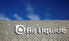 Le logo d'Air Liquide à Paris