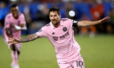 L'attaquant de l'Inter Miami CF Lionel Messi