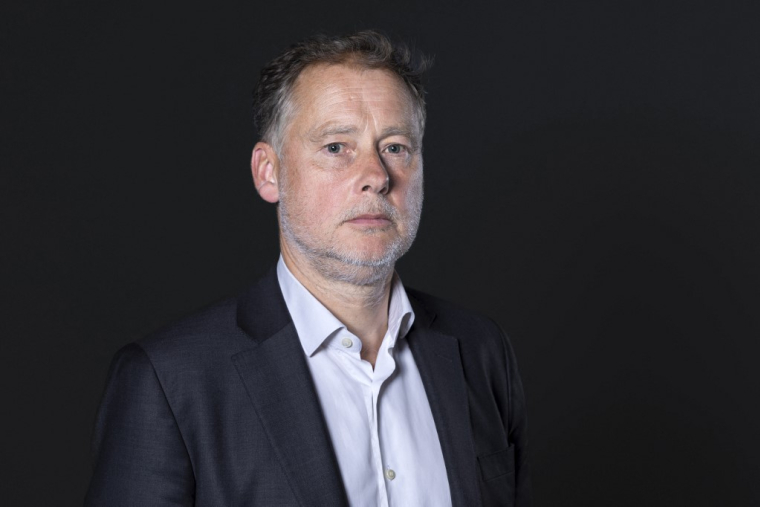 Le cofondateur de HY24, Pierre-Étienne Franc, à Paris, le 27 août 2025. ( AFP / ALAIN JOCARD )