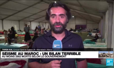 Séisme au Maroc : un premier centre d'hébergement ouvre dans un stade de foot de Marrakech