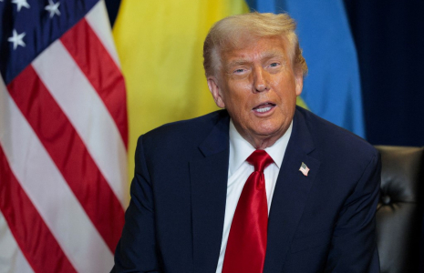 Donald Trump, à New York, le 23 septembre 2025 ( GETTY IMAGES NORTH AMERICA / CHIP SOMODEVILLA )