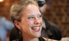 Lucie Castets à Lille, le 27 juillet 2024. ( AFP / FRANCOIS LO PRESTI )