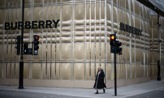 Photo d'un magasin Burberry à Londres