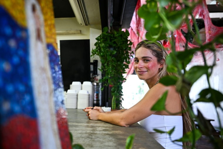 Maria Fernanda Perez à Doral, en Floride, le 13 octobre 2026 ( AFP / CHANDAN KHANNA )