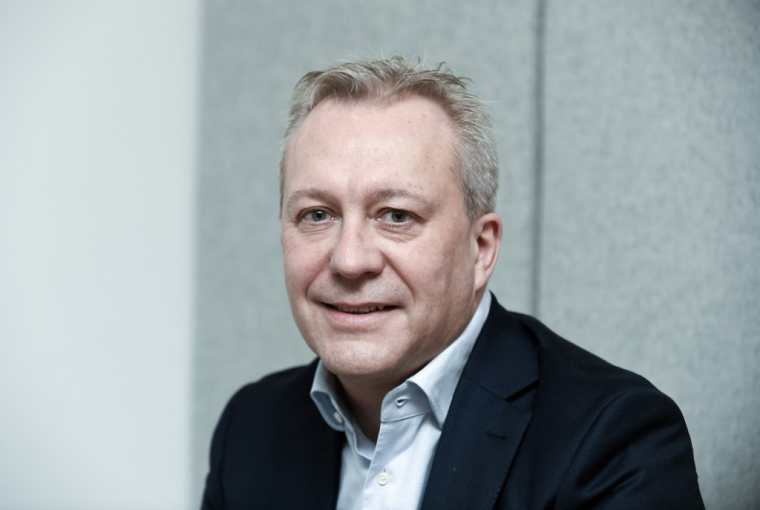 Patrick Blethon à Issy-les-Moulineaux, le 28 janvier 2021. ( AFP / ERIC PIERMONT )