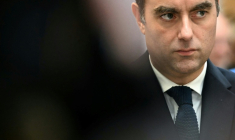 Le Premier ministre Sébastien Lecornu à L'Haÿ-les-Roses, le 11 octobre 2025 dans le Val-de-Marne ( POOL / Martin LELIEVRE )