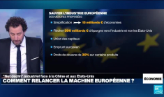 Les Européens en réflexion face au "net déclin" de l'industrie européenne