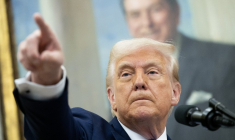 Donald Trump, à Washington DC, le 28 mars 2025 ( AFP / SAUL LOEB )