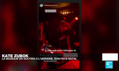 Émission 100 % musique avec la DJ ukrainienne Kate Zubok et l'artiste français Lewis Ofman