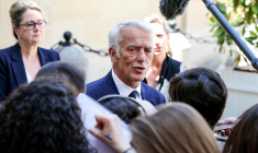 Patrick Martin, président du (MEDEF) après une rencontre avec le Premier ministre à Matignon à Paris, le 24 juin 2025. ( AFP / ALAIN JOCARD )