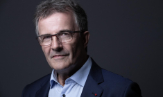 Philippe Brassac, directeur général de Crédit Agricole SA et président de la Fédération bancaire française (FBF), le 31 août 2022 à Montrouge. ( AFP / JOEL SAGET )