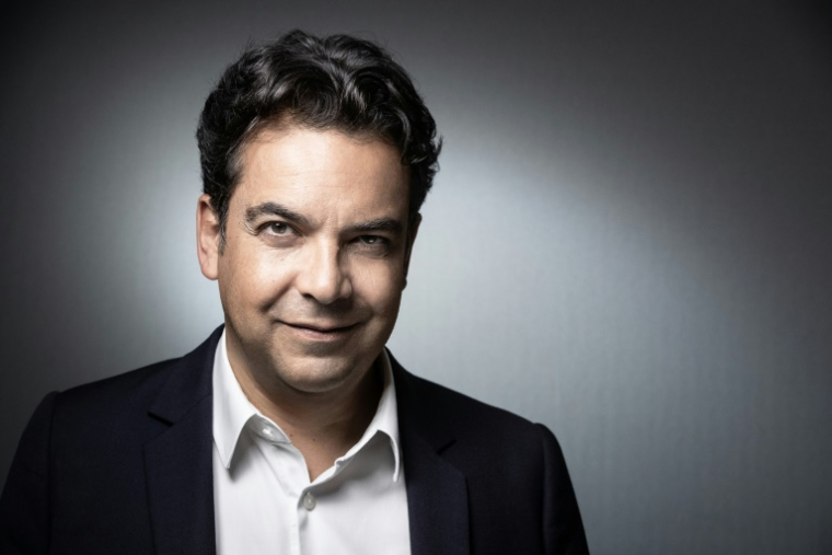Patrick Cohen à Paris le 19 juin 2019 ( AFP / JOEL SAGET )