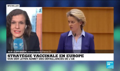 Stratégie vaccinale en Europe : Von Der Leyen admet des défaillances de l'UE