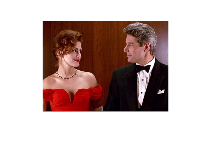 Julia Roberts se voit prêter un sublime collier (Capture Instagram @pretty_woman_fanpage)