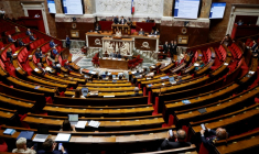 Les députés ont commencé mardi à discuter d'une proposition de loi pour lutter contre l'antisémitisme dans l'enseignement supérieur, sans pour autant aller très loin dans son examen ( AFP / Ludovic MARIN )