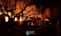 Conséquences de l'attaque de drones russes à Kharkiv