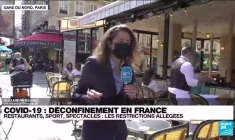 Déconfinement en France : "On peut enfin manger à l'intérieur" des restaurants