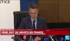 Deuxième nuit de heurts en France : conférence de presse du procureur de Nanterre
