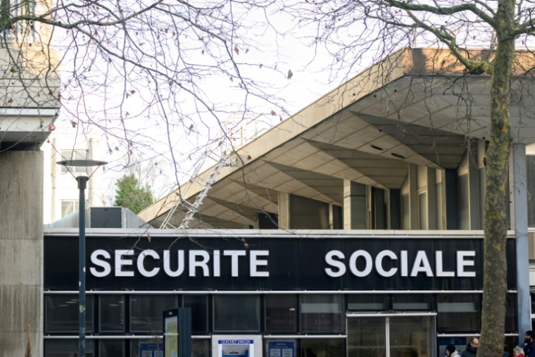 Un centre de la Sécurité sociale à Rennes le 13 janvier 2026  ( AFP / Loic VENANCE )