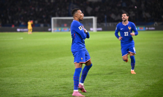 L'ouverture du score de Mbappé contre l'Azerbaïdjan en vidéo