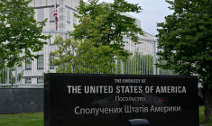 Kiev, le 18 mai 2022. ( AFP / SERGEI SUPINSKY )