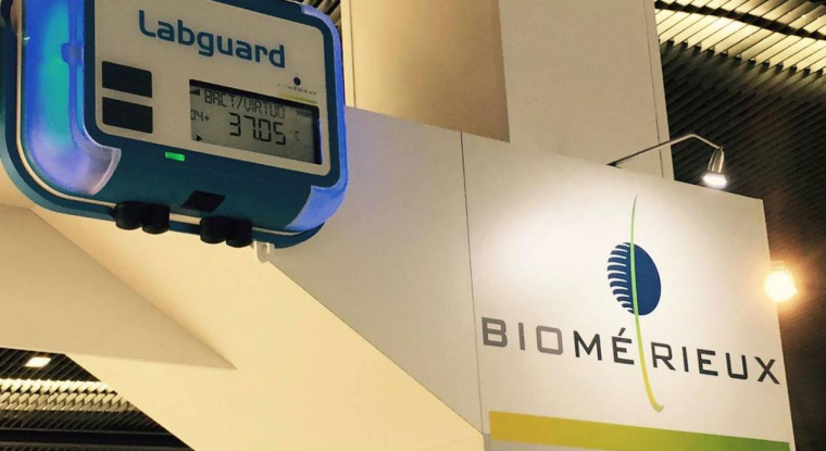 Le titre du laboratoire gagne 76% sur un an. (© Biomérieux / Facebook)